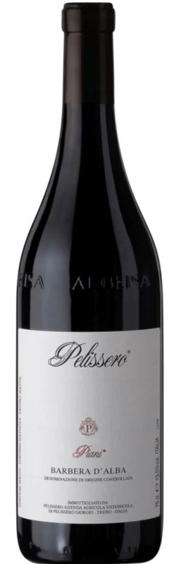 Pelissero Barbera d'Alba 'Piani' 2022, Piedmont, Italy