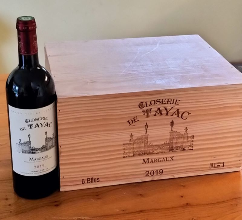 Closerie de Tayac 2019, Margaux, Bordeaux