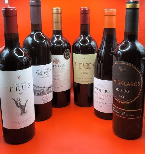 Red Varietal Tasting Selection - 6 Btl Case