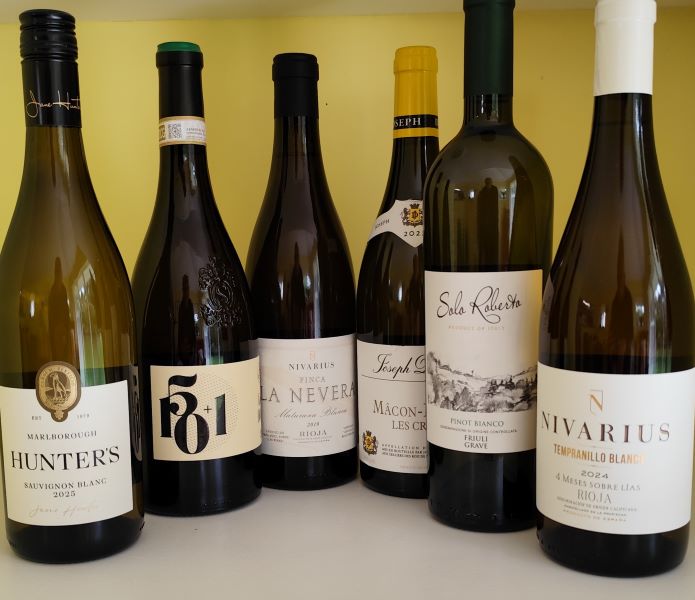 WHITE Varietal Tasting Selection - 6 Btl Case